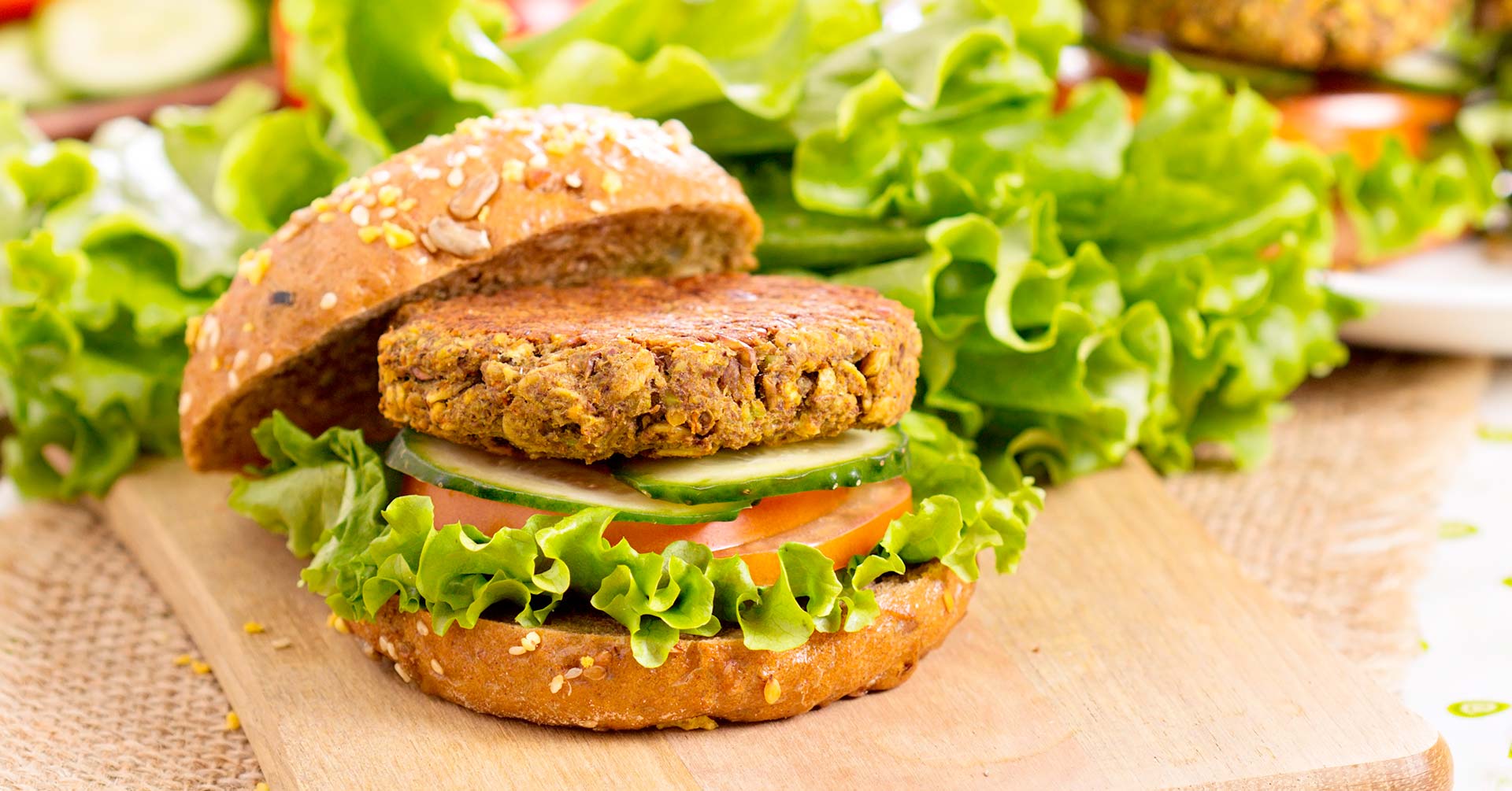 Hamburguesas veganas 