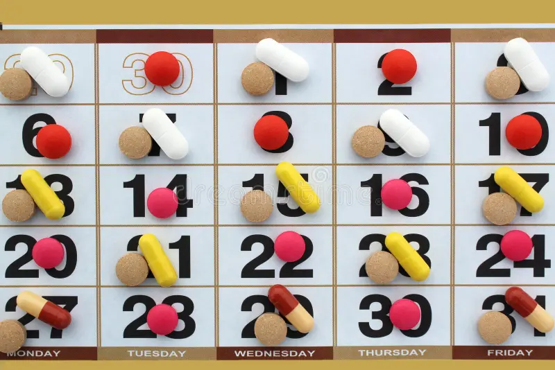 calendario de medicinas